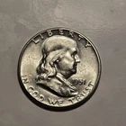 GEM BU UNCIRCULATED UNC MS 1951 SILVER FRANKLIN HALF DOLLAR BRILLIANT LUSTER