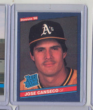 1986 Donruss - Rated Rookie Jose Canseco #39 (RC)