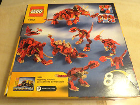 lego set 4892 CREATOR MODEL CREATURE PREHISTORIC POWER Complete set/box/instruct