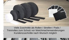 Bautenschutzmatte Antirutschmatte Terrassenpads 3,6,8,10mm Stärke,