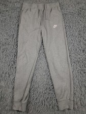 Nike Sportswear Club Fleece Joggers Mens Small Gray BV2671-063 Activewear