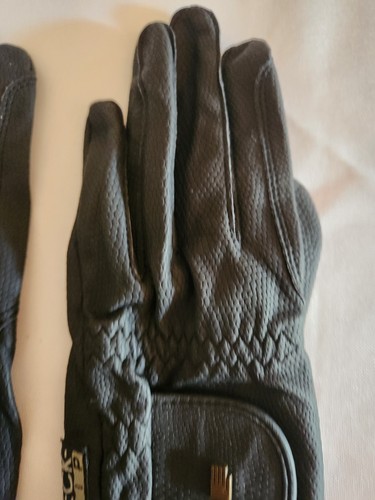 Guantes de equitación unisex Roeckl Roeck-Grip talla 7 - negros (usados) - Imagen 6 de 13