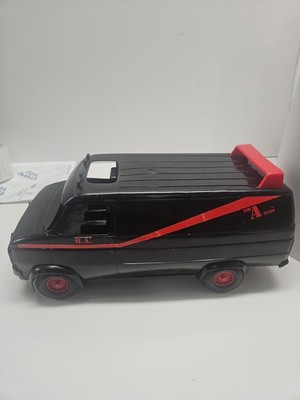 Vintage ERTL  1983 THE A-TEAM BA 15'' Plastic GMC Van MR-T Plastic