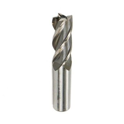 Rannb End Mill 3/4'' Cutting Dia 3/4'' Shank Dia End Mill Drill Bits for Cuttti...