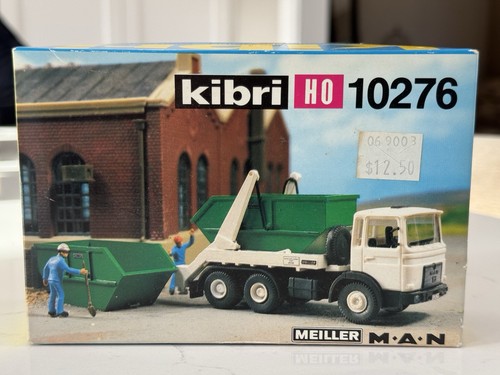 Camión volquete elevador Kibri HO 19276, Meiller MAN con volquete e instrucciones, nuevo en caja | Zustand: New