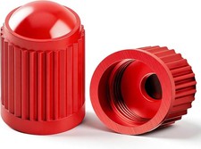 15PCS Plastic Tire Valve Stem Caps, Corrosion Resistant, with O Rubber Ring,