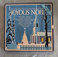READERS DIGEST JOYOUS NOEL 4 LP BOX SET Album VARIOUS Artists COMPILATION 