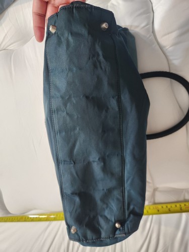 Borsa Prada Tote Bag Donna Grande Nylon Pelle Manici Made in Italy Borsetta Borsello - Foto 15 di 15