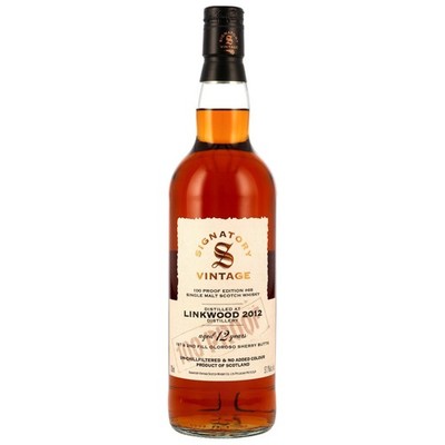 Linkwood 2012/2025 - 12 y.o. - Oloroso Sherry Butts - Signatory 100 PROOF #68