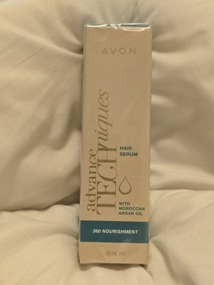 Avon Advance Techniques Hair Serum Moroccan Argan Oil 30mL 360 Nourishment New