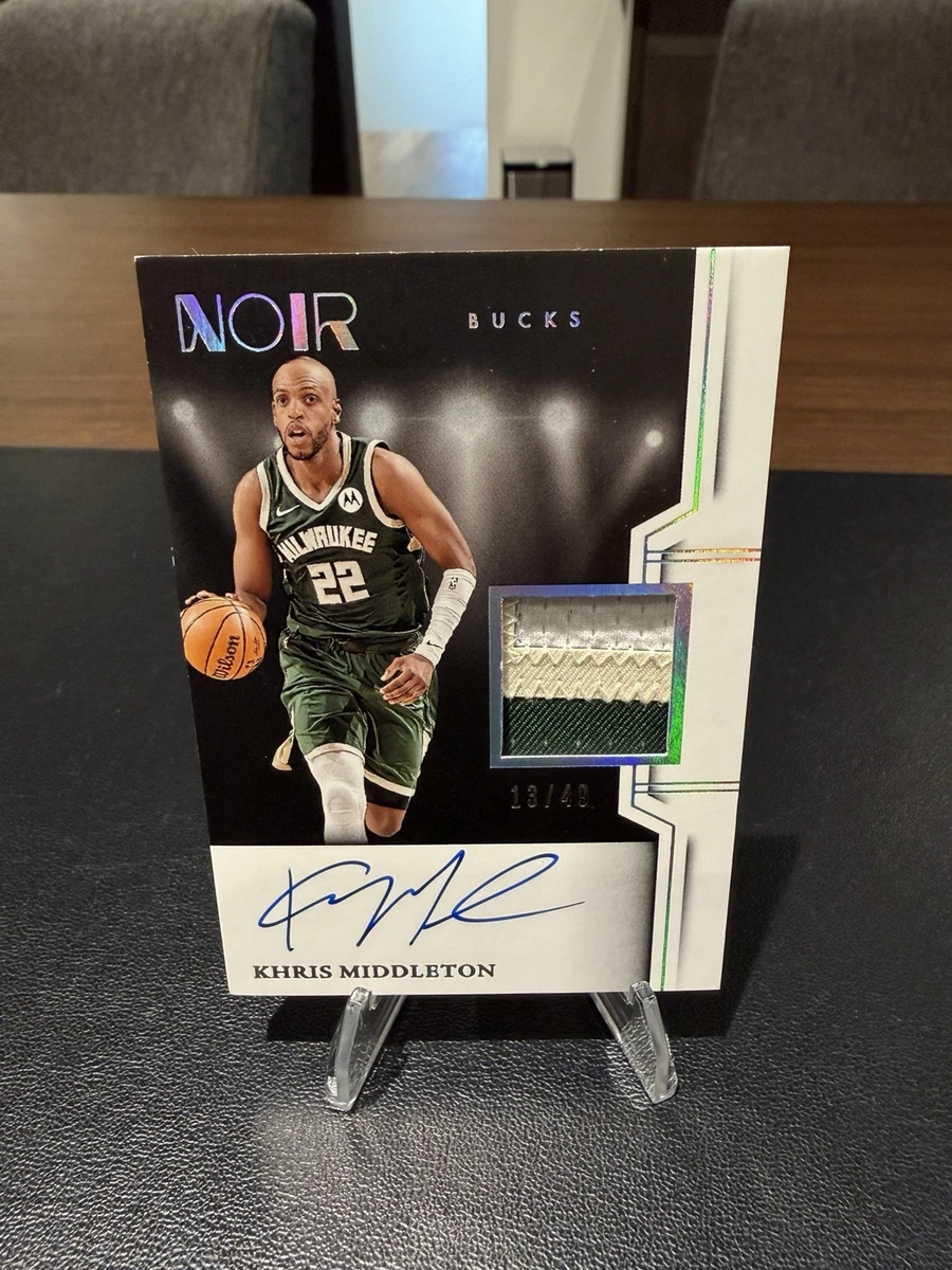 Khris Middleton Basketball Autographed Sports Trading Cards 