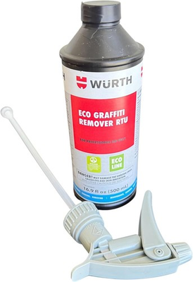 #ad #ad Wurth ECO Graffiti Remover 16.9 fl oz Ready to Use Bottle Biodegradable VOC $105.99