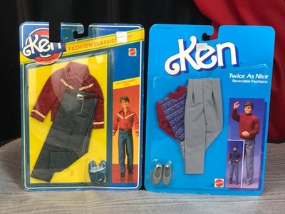 Vintage 1980s KEN TWICE AS NICE 2308 / FASHION CLASSICS 5824 Outfit + Shoes NRFP