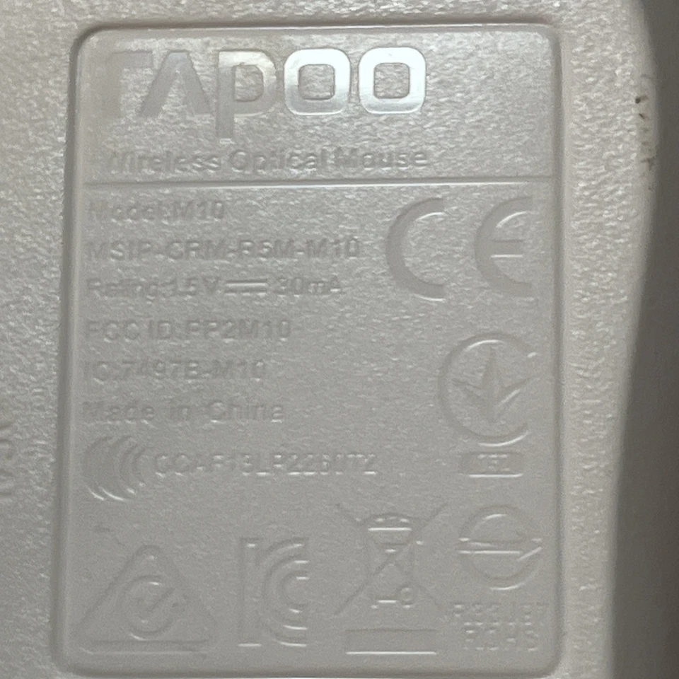 Rapoo M10 Wireless Optical Mouse - Image 3 of 3