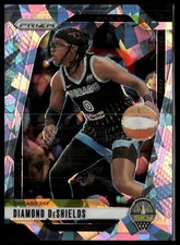 2024 Panini Prizm WNBA #8 Diamond DeShields Ice Prizms