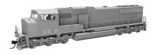Walthers Mainline 910-21018 HO Maßstab EMD SD75M ESU Sound DCC Unbemalt | Zustand: Neu