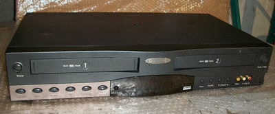 Go-Video DDV9556  Dual-Deck VHS VCR Recorder Player Copier