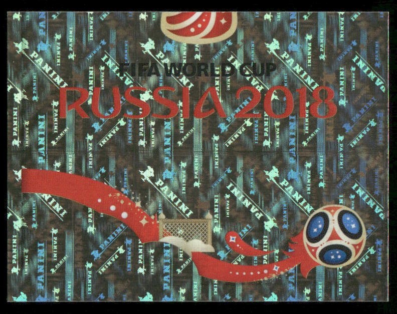 2018 Panini World Cup Russia Sticker #6 Official Logo FOIL,