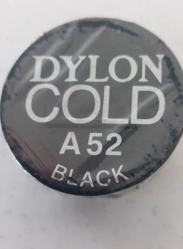 COLD WATER DYE DYLON, EASY TO USE IDEAL FOR CRAFTWORK A52 Black - Picture 1 of 1