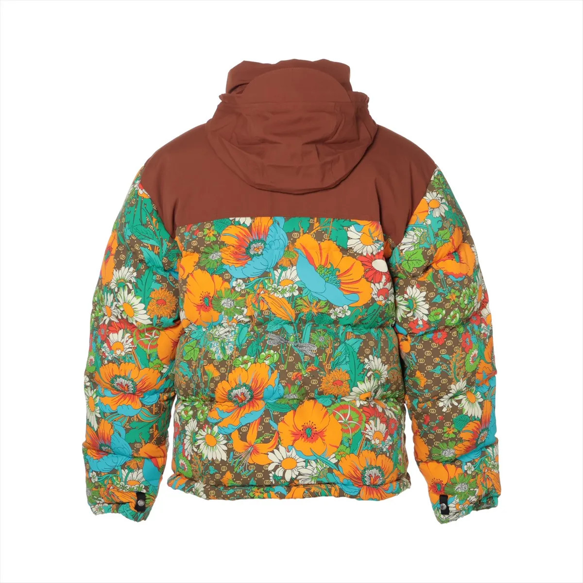 Gucci x North Face GG Nylon Down jacket M Men's Multicolor 663733