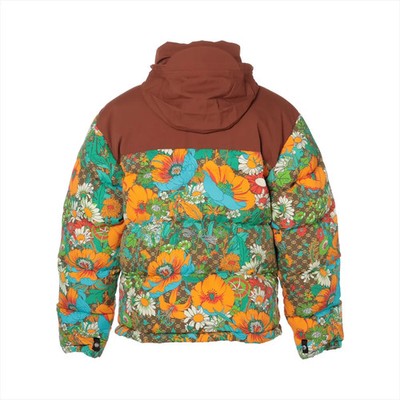 Gucci x North Face GG Nylon Down jacket M Men's Multicolor 663733