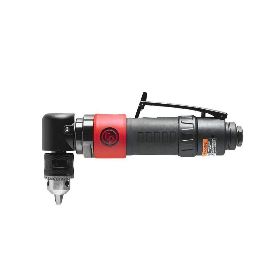 CP879C - Air Power Drill, 3/8 Inch (10 mm), Keyed Chuck, Angle Handle, 0.35 H... - Image 3 of 4