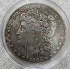 1885 S Key Date Morgan Silver Dollar In XF Condition