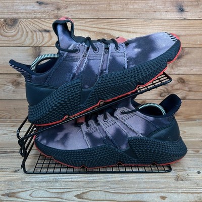 Adidas Turnschuhe Herren Größe UK 7,5 Prophere Schwarz Solar Rot Originals Fitnessschuhe OG