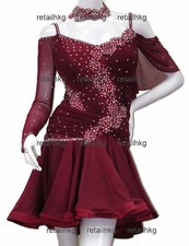 Z456 Custom-made Latin Salsa Rumba Samba Jive Dance dress