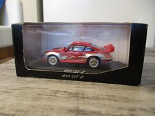 Rare 1995 Porsche 911 GT2 Red Silver Minichamps 1:43 WAP 020 018 Dealer Promo