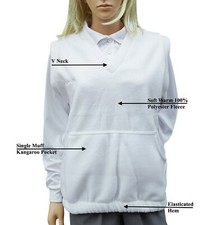 CATHEDRAL Arcticfleece Slipover Ladies Bowls Soft Polyester Fleece White 2026