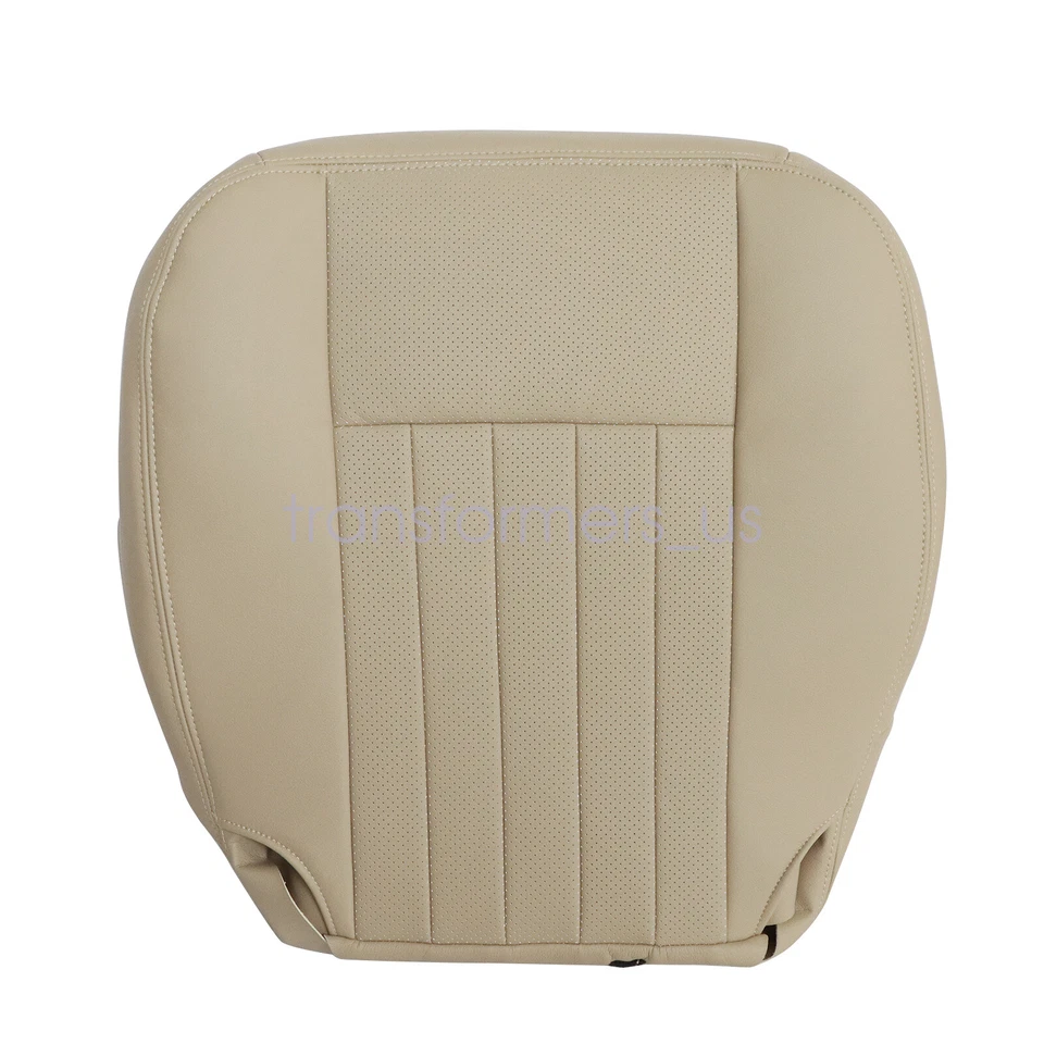 Cubierta de asiento inferior de cuero tostado para conductor y pasajero Lincoln Navigator 2003-2006 Foto 4 de 4