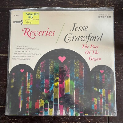 Jesse Crawford   Reveries - Decca Records DL 4701 - 12'' Record