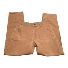Carhartt FR Pants Mens 36x36 Brown Flame Resistant Work Duck Canvas FRB229