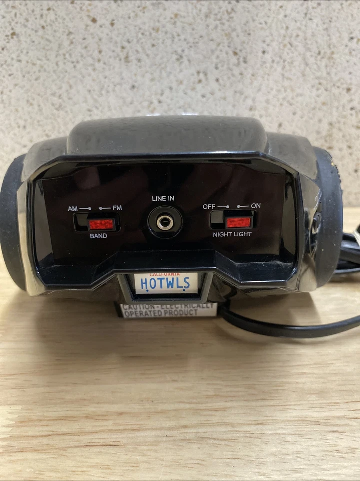 Collector Hot Wheels Car Alarm Clock Radio Mattel works - Image 4 of 4