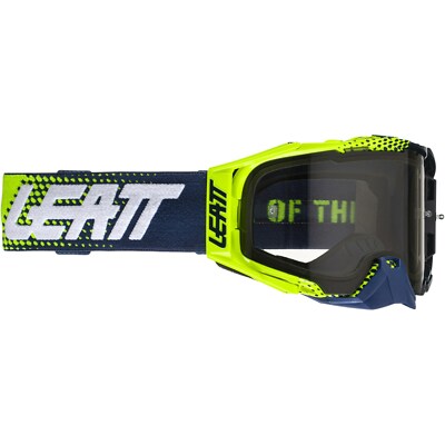 Leatt Cross Goggles Velocity 6.5 - Off-Road Motorcycle Goggles Fluo Yellow Blue
