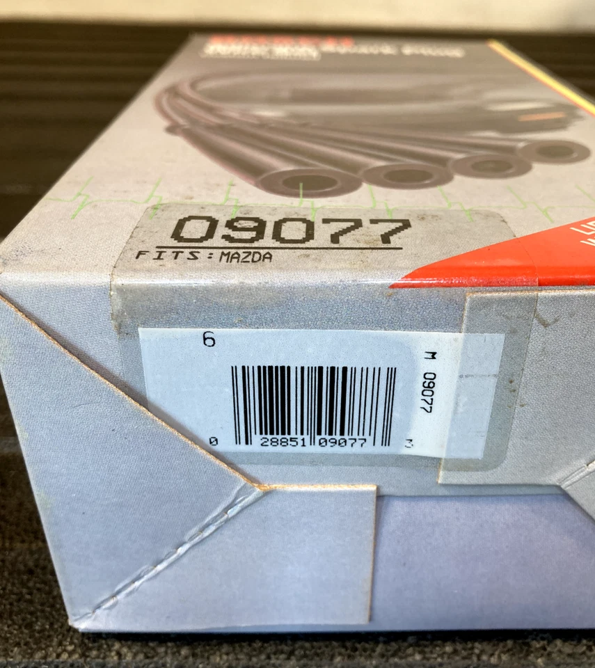 博世硅胶火花塞电线套装 - 09077 - 适用于马自达 RX3、RX4、RX7 和其他 — 第 2/4 张图片