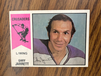 1974-75 OPC WHA #61 Gary Jarrett Cleveland Crusaders Ex