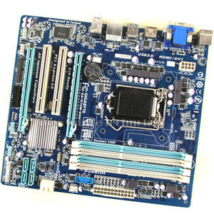 Gigabyte Motherboard Ga 5m D3h Lga 1155 Intel 5 Chipset Ddr3 Memory Ebay