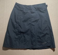 Terry Bicycle Wrap Skirt Women’s Small Made In USA Black Embroidered Logo EUC