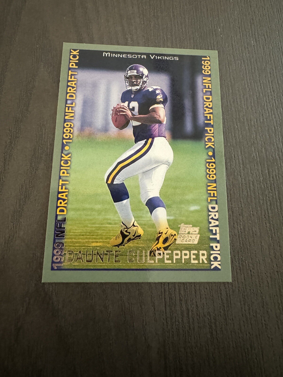 1999 Topps #330 Daunte Culpepper Minnesota Vikings Football Card Rookie RC