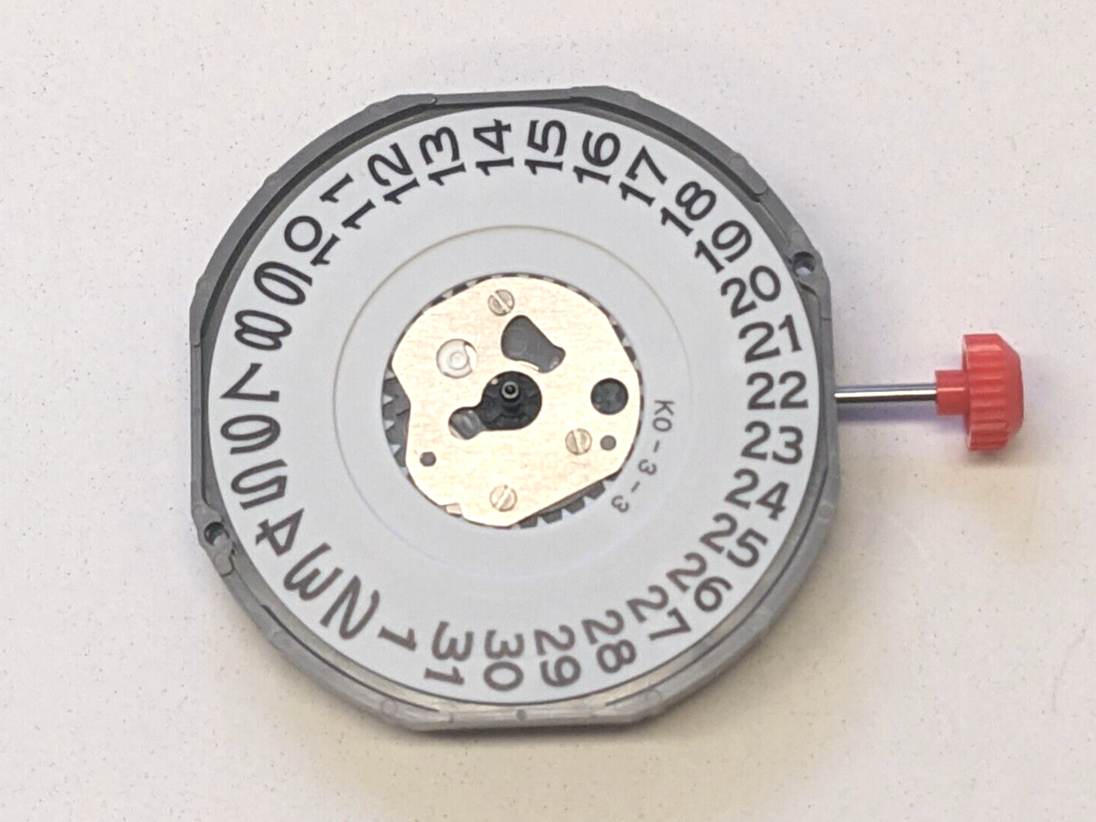 Miyota 2415 Quartz Watch Movement hands date Japan piece