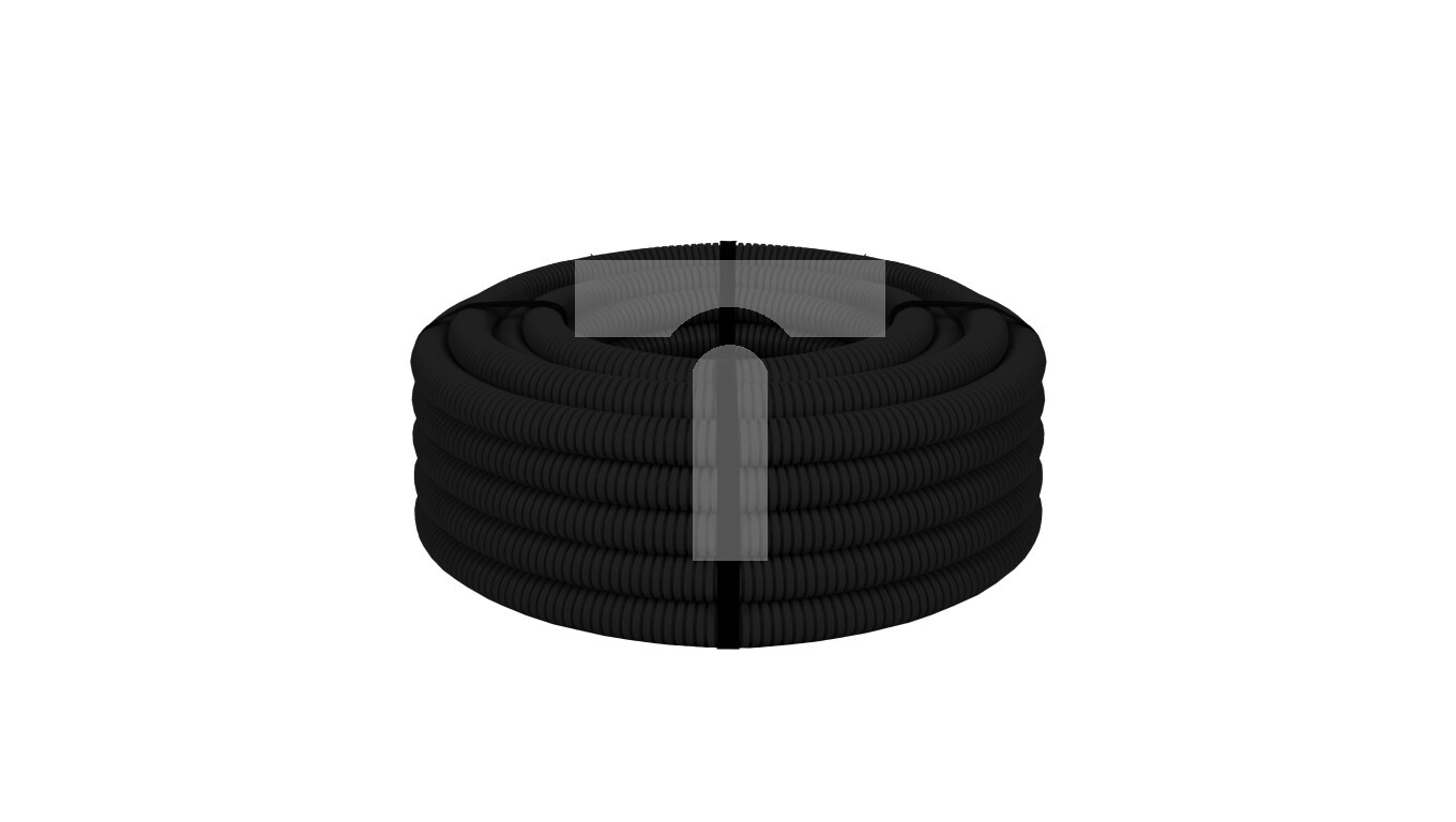 (1 disc) Flexible corrugated electrical installation pipe type RGS 25/19  /T2UK