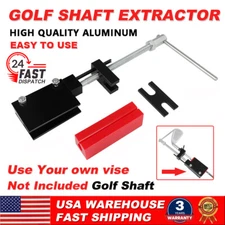 Golf Puller Extractor Screw Type for steel &graphite shafts Use Your own vise US