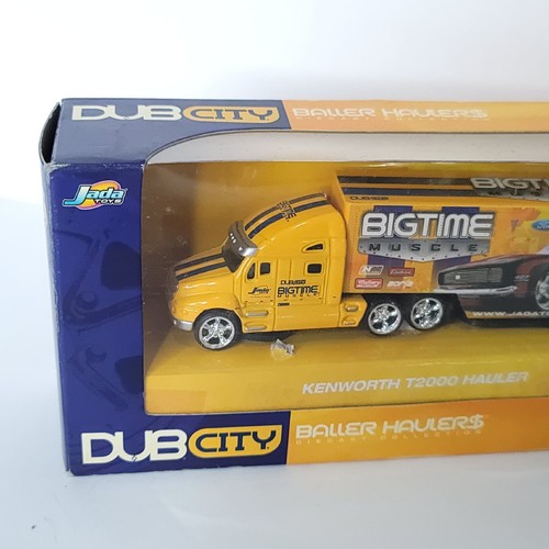 Kenworth T2000 Baller Big Time Muscle Baller Haulers Dub City Yellow NEW - Picture 2 of 6