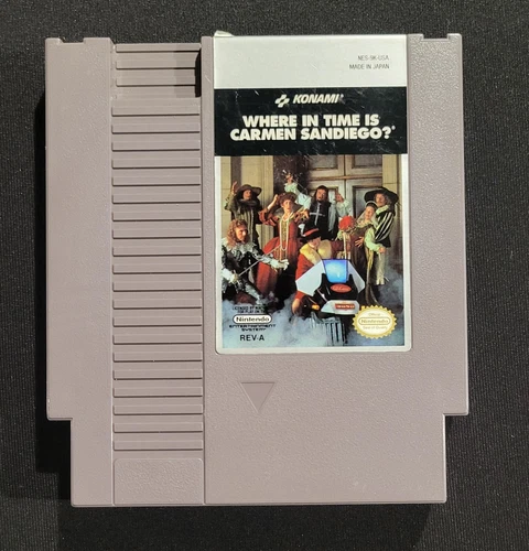 Where In Time Is Carmen San Diego? (Nintendo Entertainment System, NES) Tested