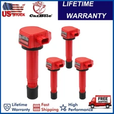4 Ignition Coil Pack For Honda Civic 2006 2007 2008 2009 2010 2011 1.8L L4 UF582