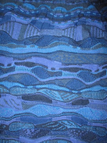 NEW New w/tags 100% Wool vintage COOGIE 3D style SWEATER size SMALL Dead Stock - Picture 8 of 11