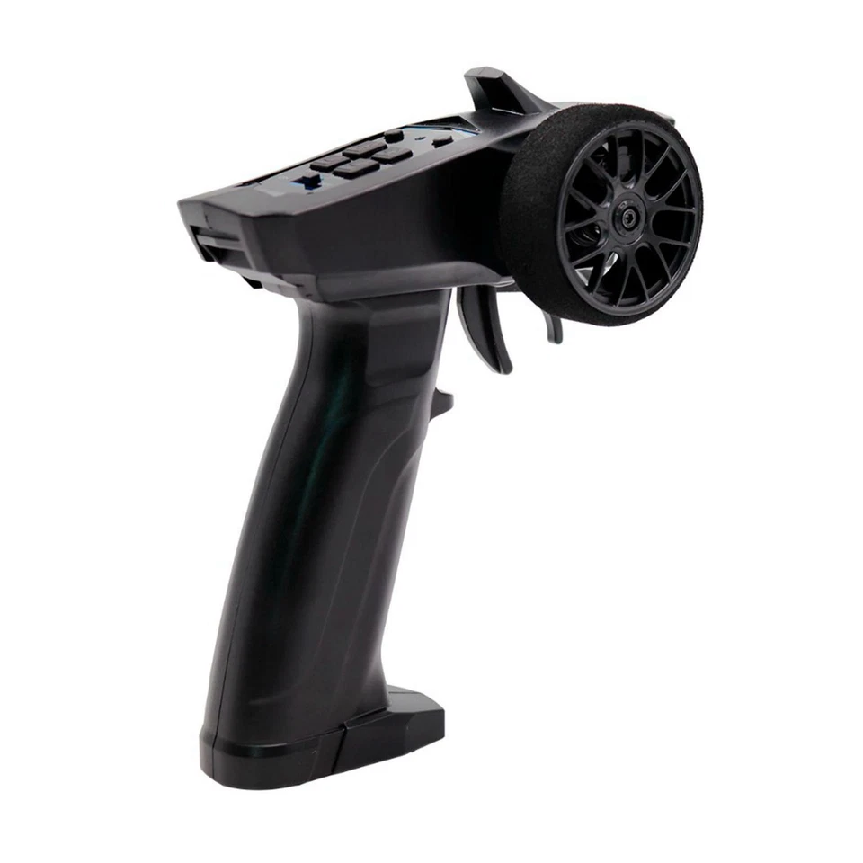 2.4GHz 3CH RC Trasmettitore Controler e Ricevitore per 1/8 1/10 RC Auto Camion - Immagine 3 di 4