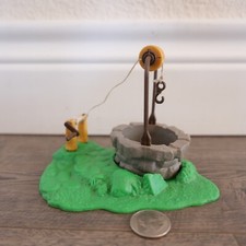 Schleich Smurfs Wishing Well 40090 1980 No bucket  